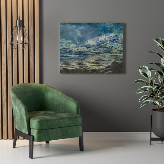 Serene Harbour Canvas Gallery Wrap