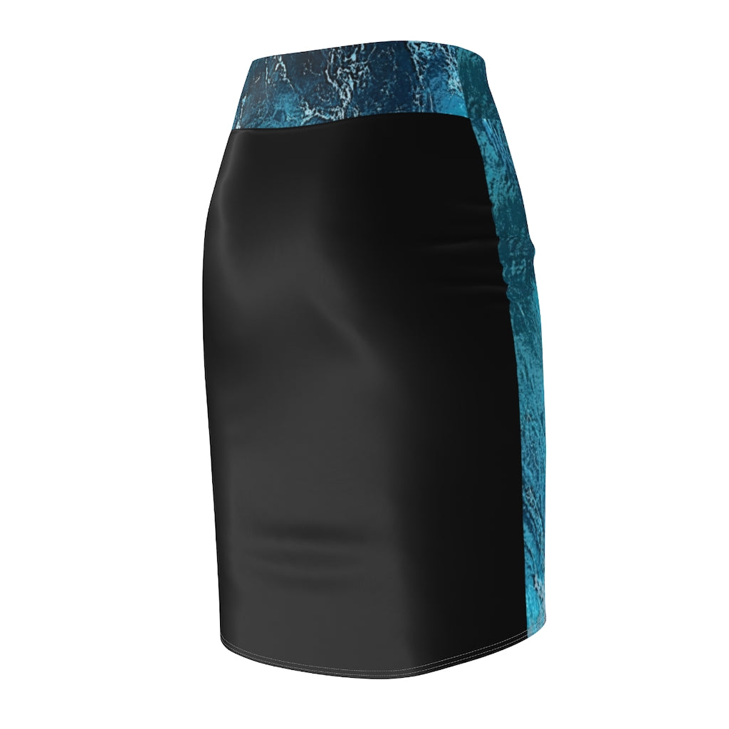 Torrent Tide Women's Pencil Skirt