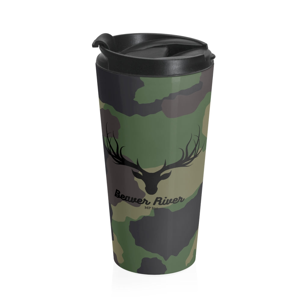 Beaver River Camo Stainless Steel Travel Mug MP Inc