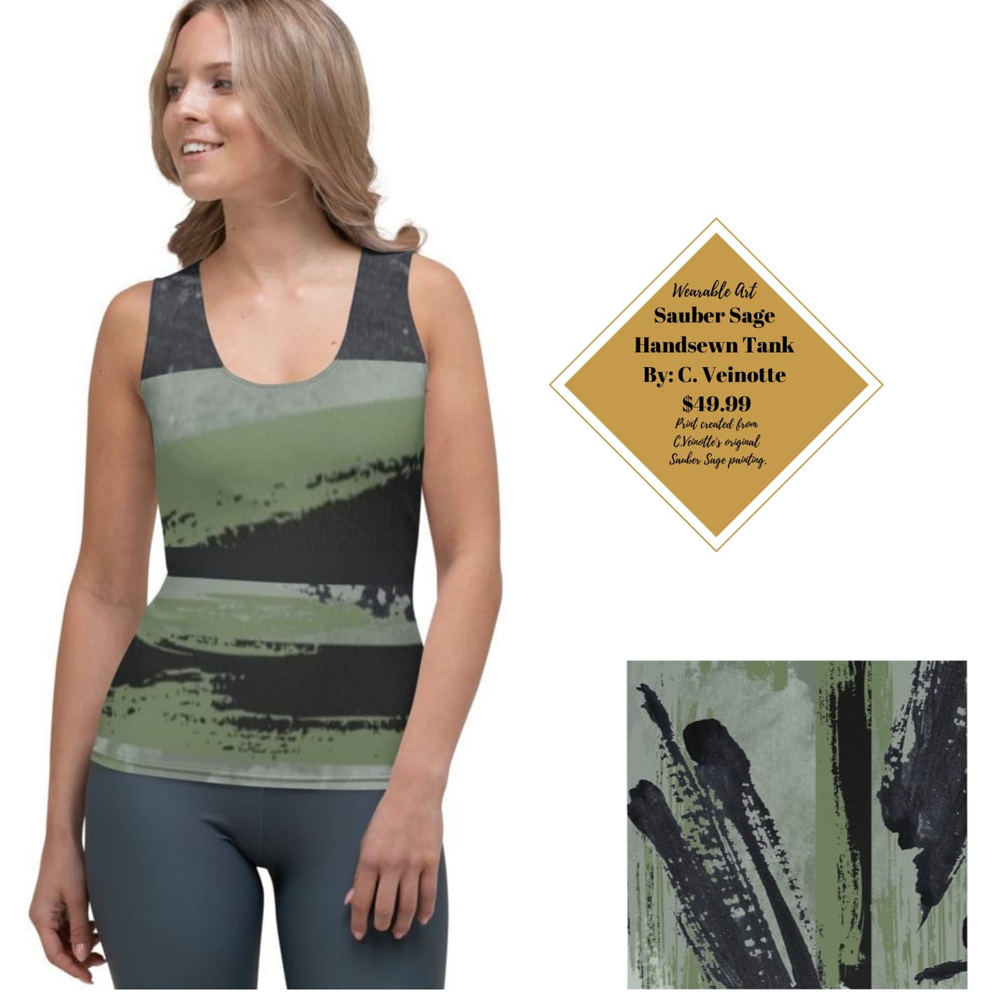 Sauber Sage Tank Top