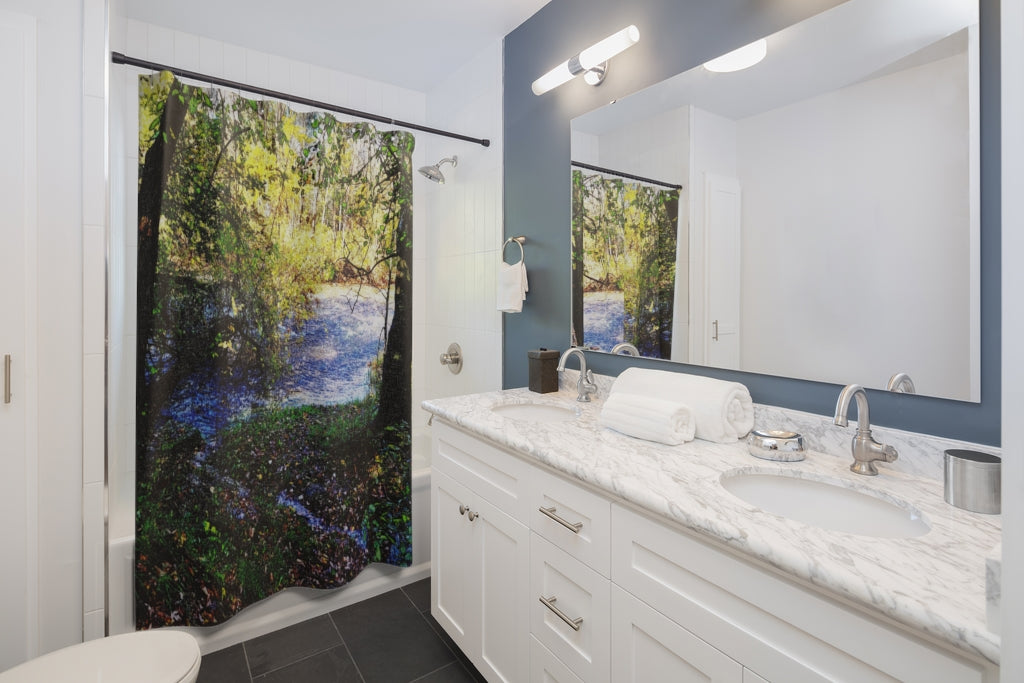 Beaver River Shower Curtain