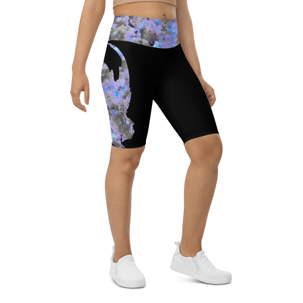 BWA Biker Shorts Bloom Within Abstract ll