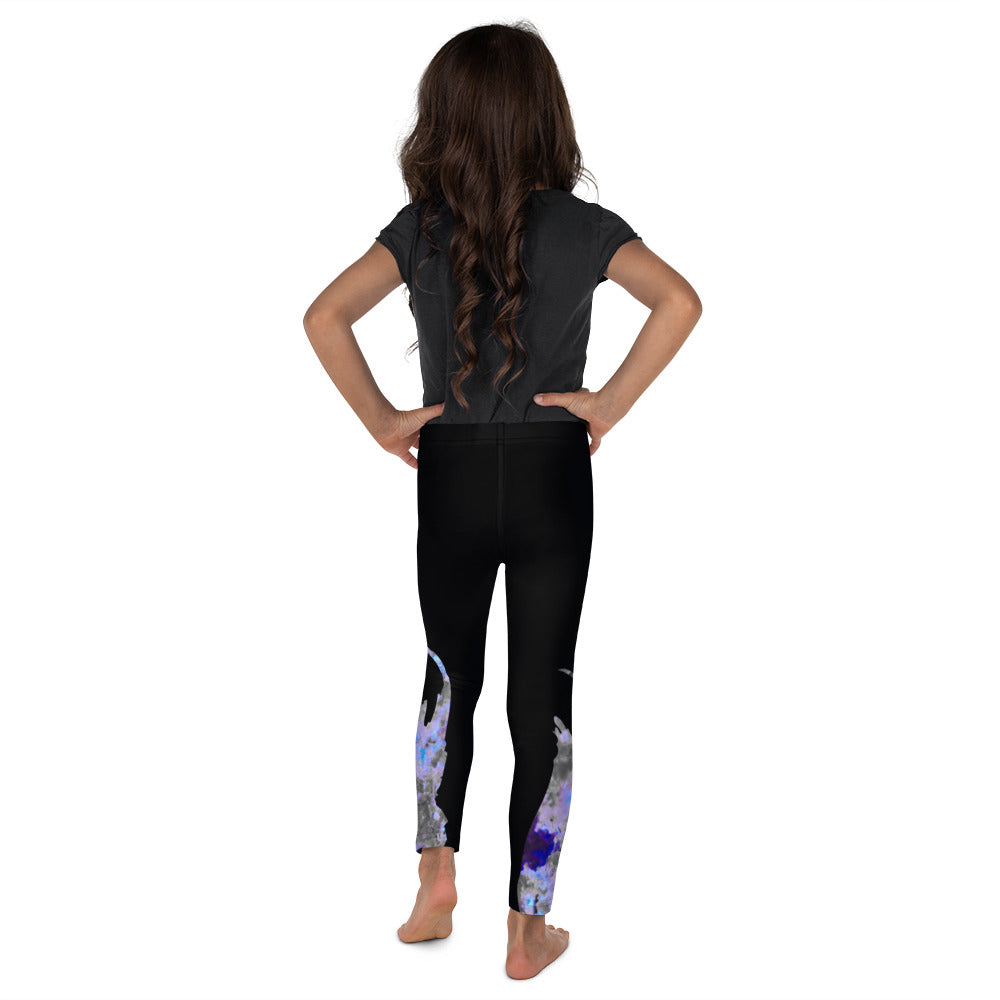 BWA Kid's Leggings Bloom Within Abstract