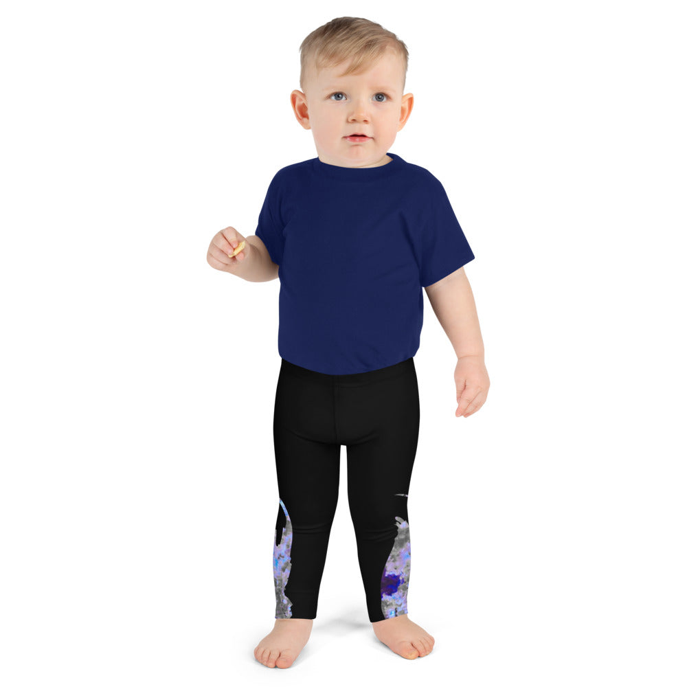 BWA Kid's Leggings Bloom Within Abstract