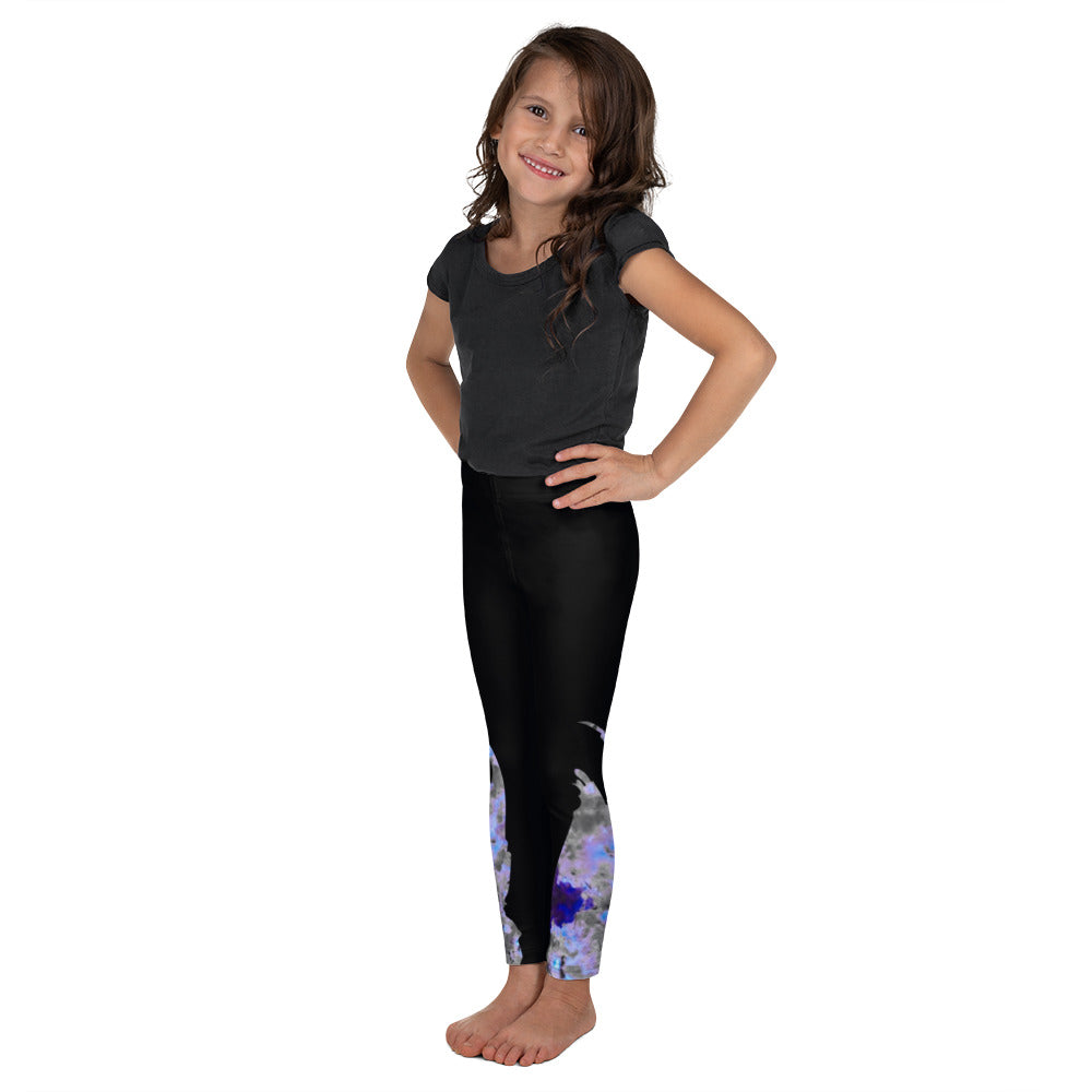BWA Kid's Leggings Bloom Within Abstract