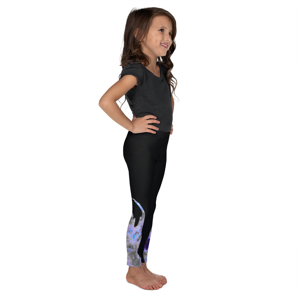 BWA Kid's Leggings Bloom Within Abstract