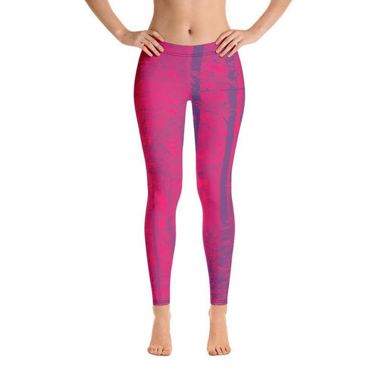 Into the Woods Hot Pink Leggings
