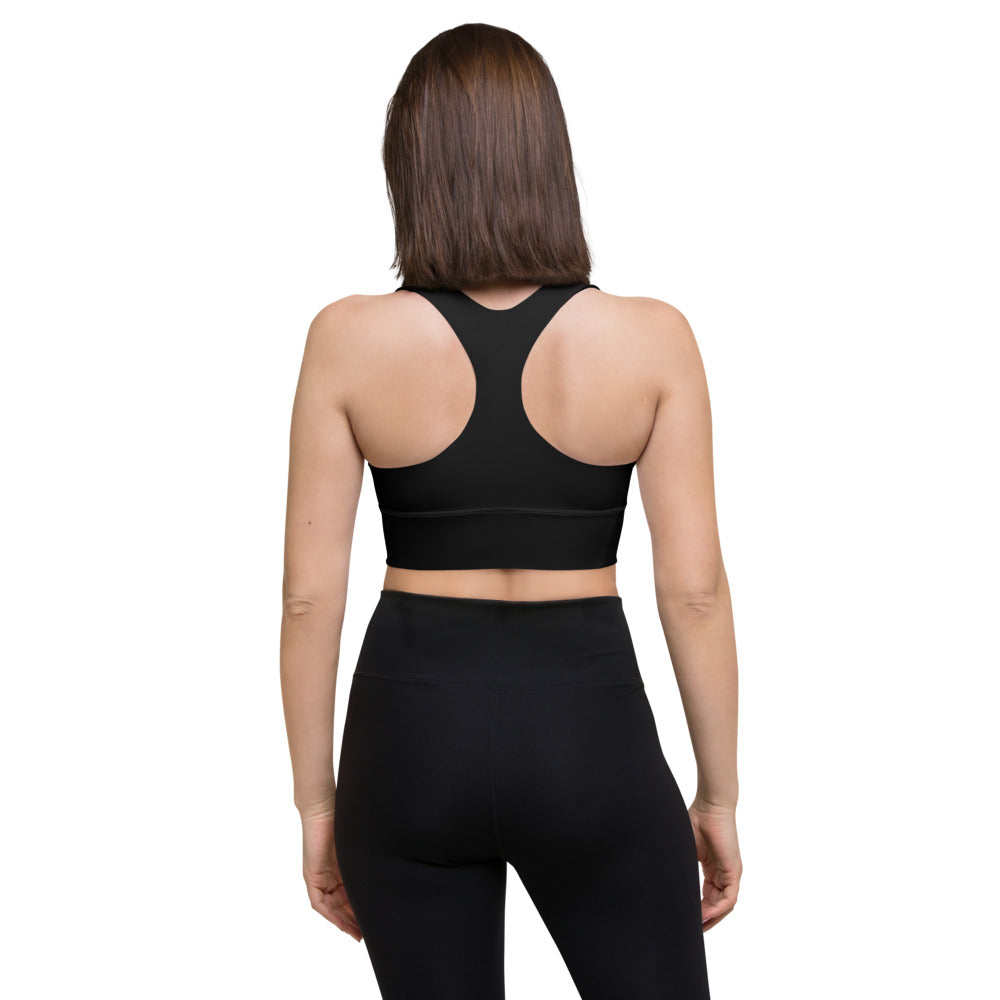 BWA Longline Sports bra Bloom Within Abstract ll