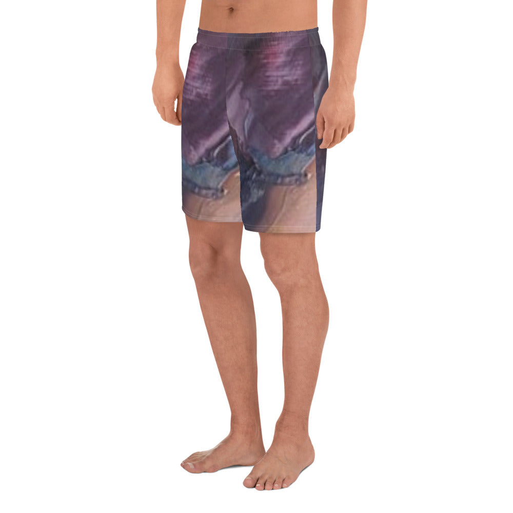 Pflaume Men's Athletic Long Shorts