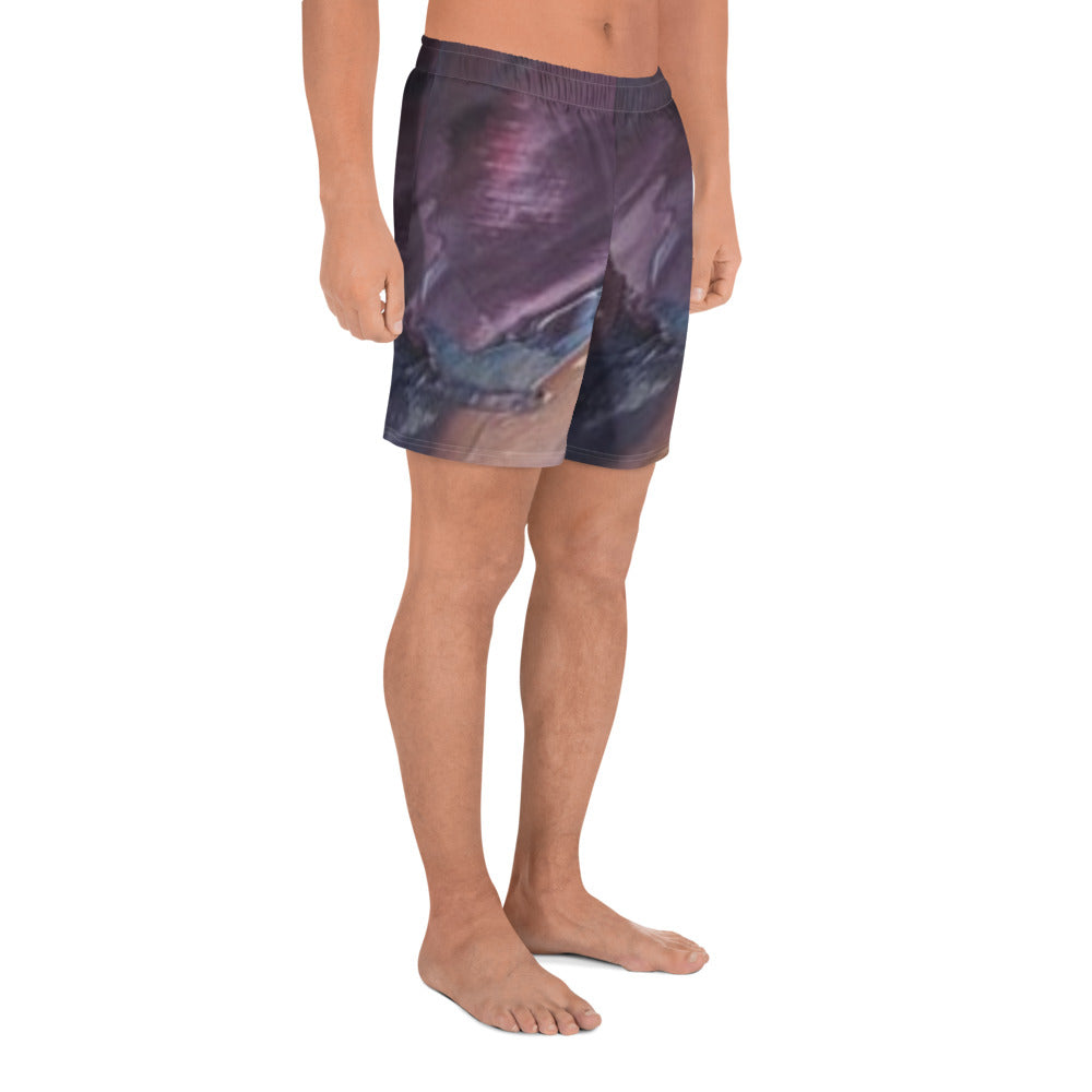 Pflaume Men's Athletic Long Shorts