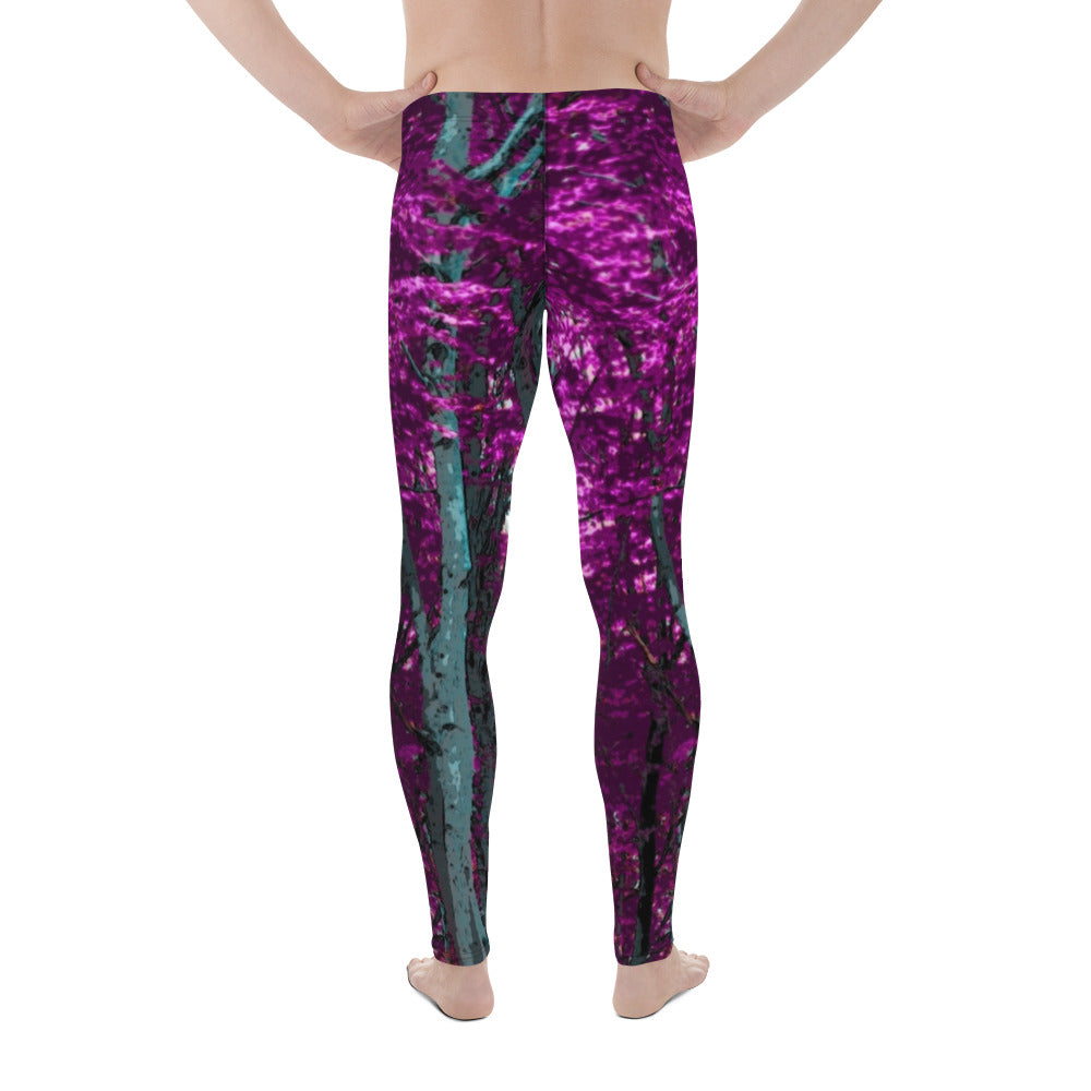 Into the Woods Men's Leggings Fairy Forest Mystic