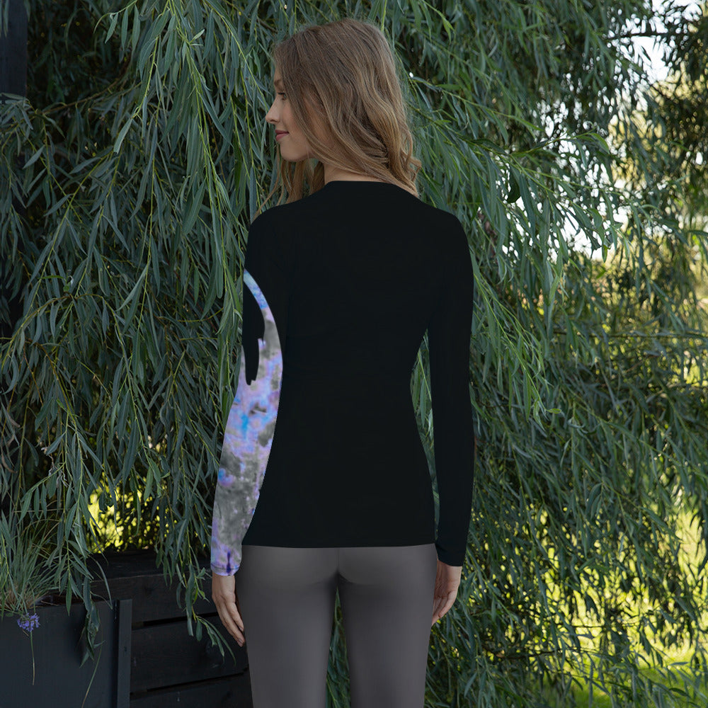 BWA Women's Long-sleeve Top Bloom Within Abstract ll