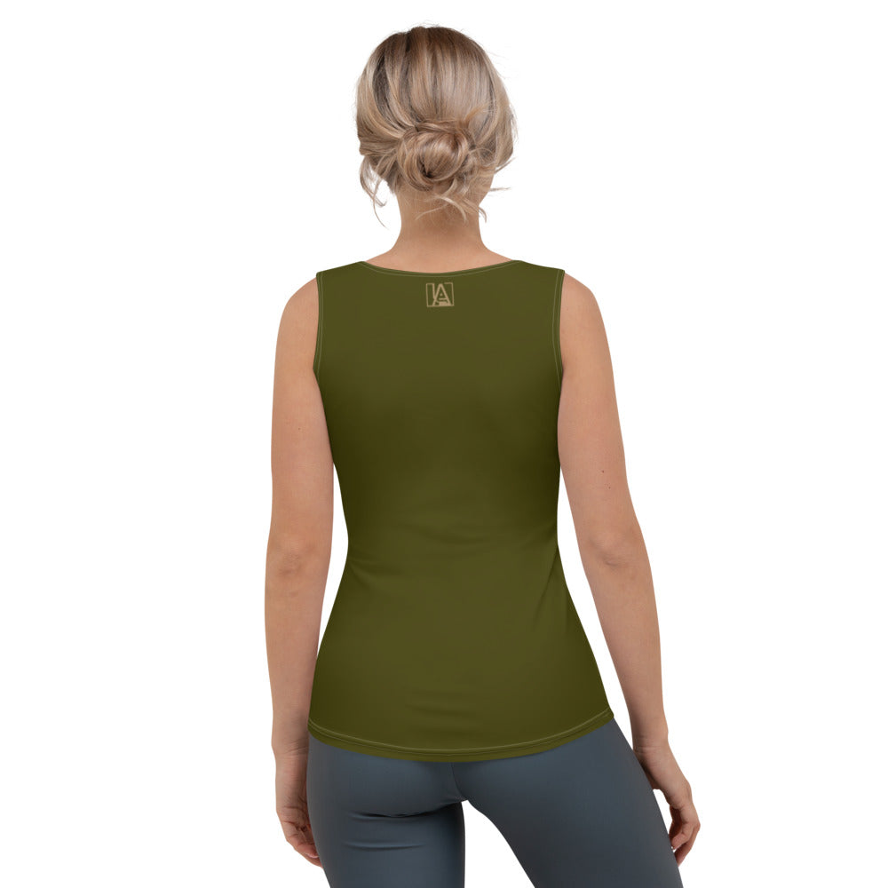 ICONIC Tank Top in Army Green
