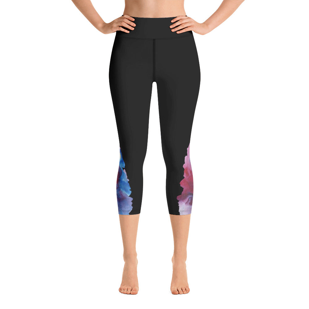 Notes In The Dark Yoga Capri Leggings