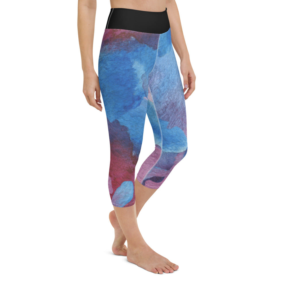 Notes In the Light Yoga Capri Leggings