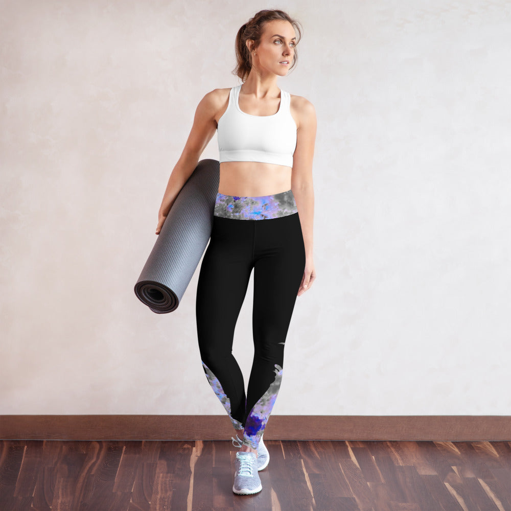 BWA Yoga Leggings Bloom Within Abstract ll