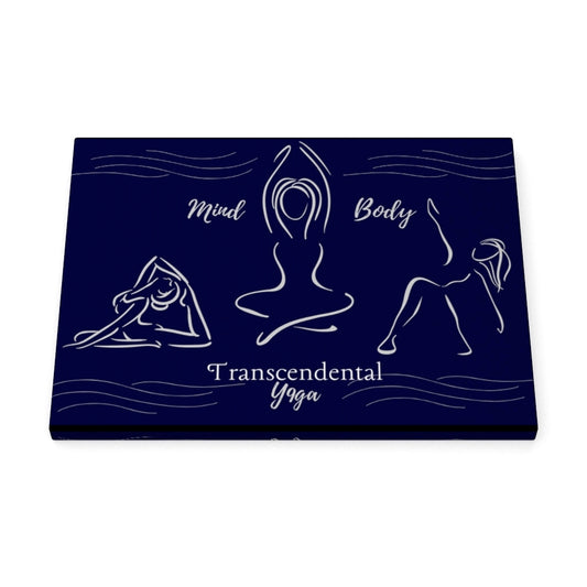Mind Body Transcendental Yoga 18 x 24 Gallery Wrapped Canvas Print