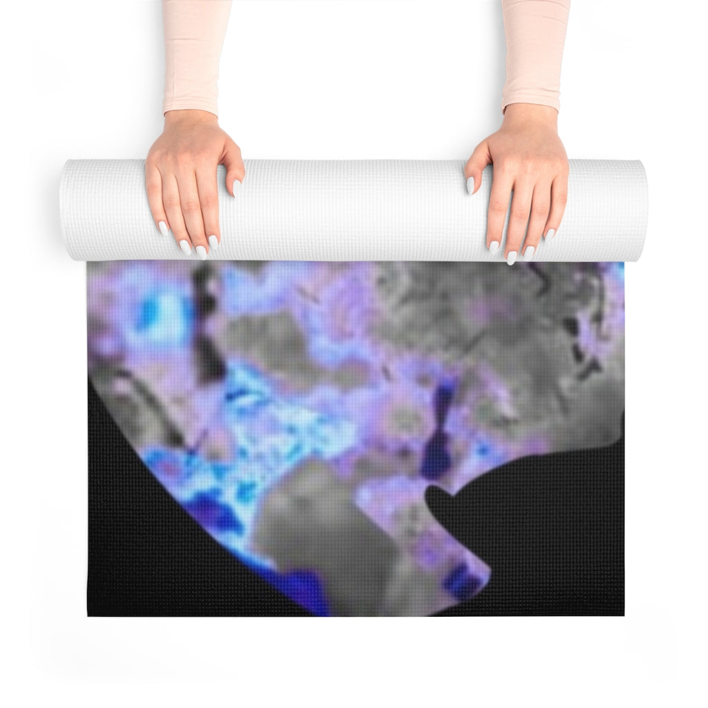 BWA Foam Yoga Mat Bloom Within Abstract ll