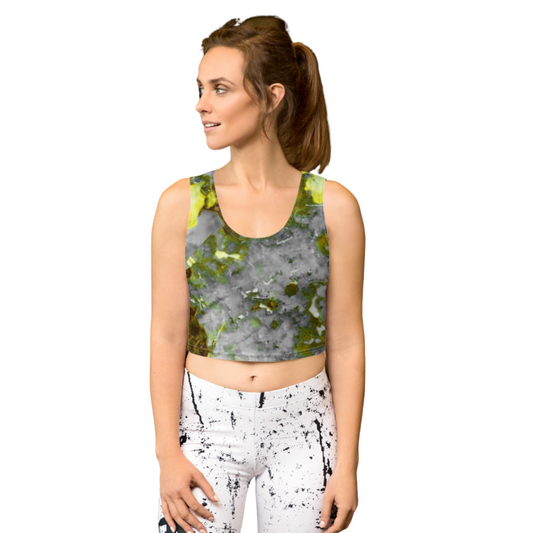 Bloom Within V Crop Top