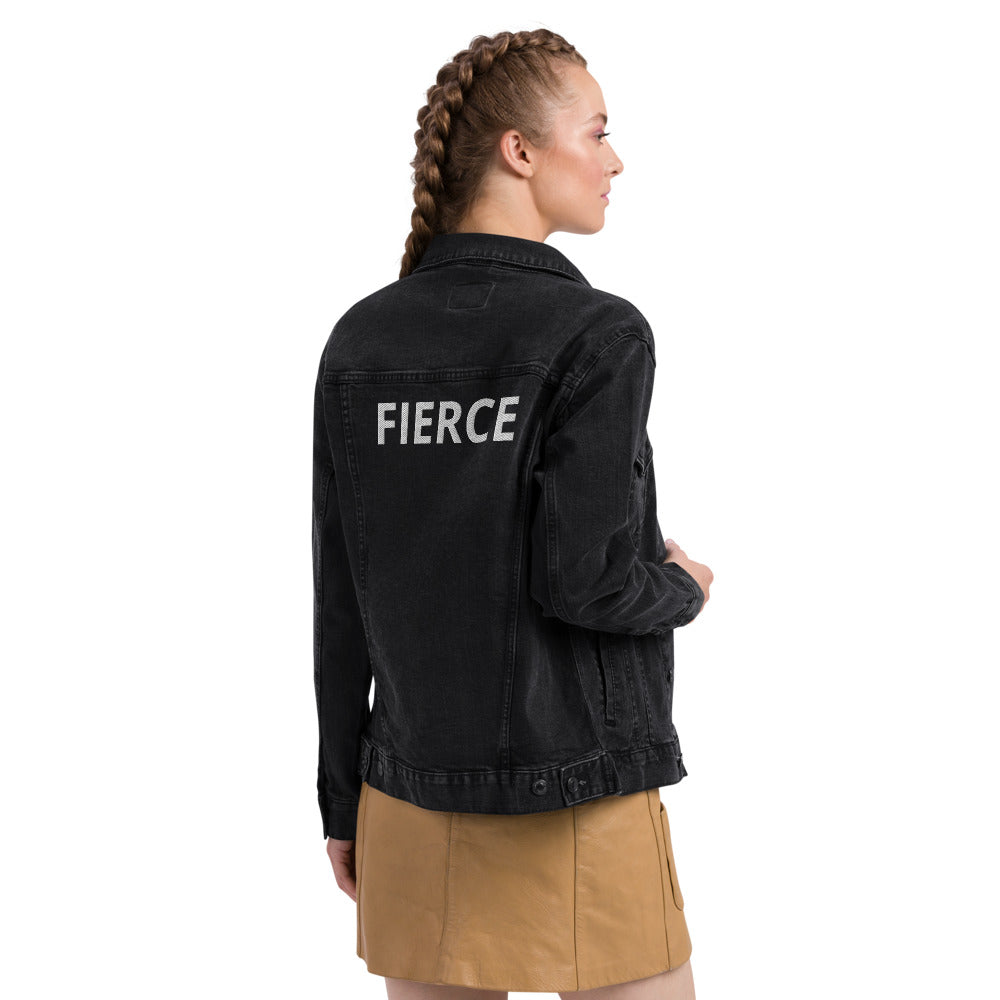 Fierce Denim Jacket in Black