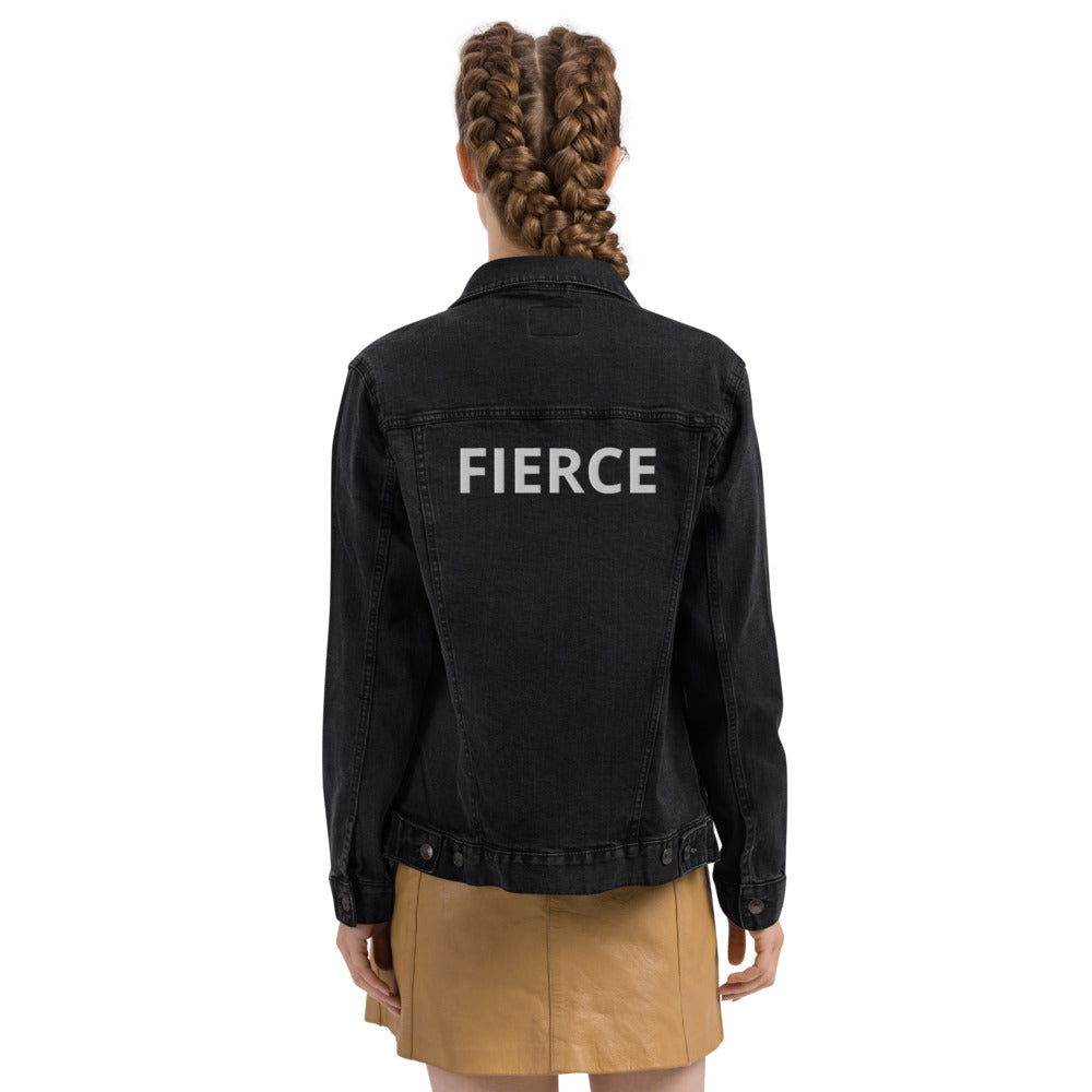 Fierce Denim Jacket in Black