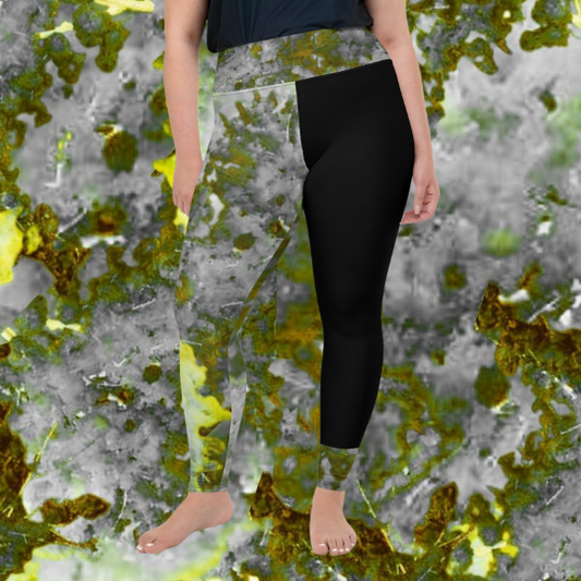 Bloom Within V Plus Size Leggings