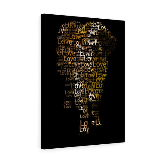 All They Need Is Love Saint Bernard  Gallery  Wrapped  Canvas
