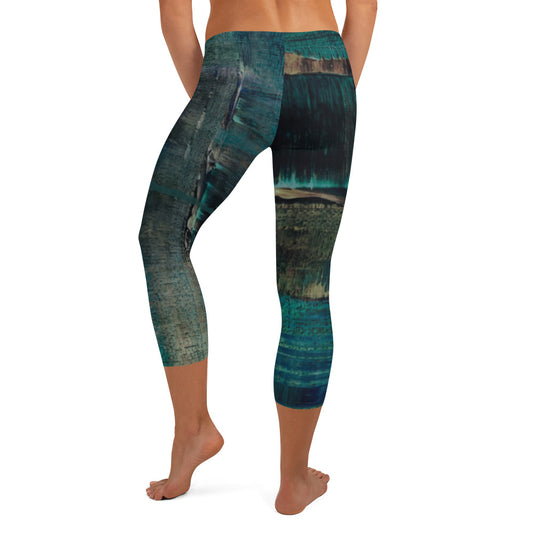 Dark Waters Capri Leggings