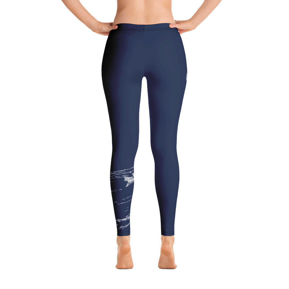 Lake Simcoe Leggings in Navy