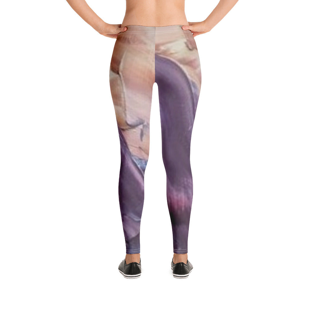 Pflaume Leggings