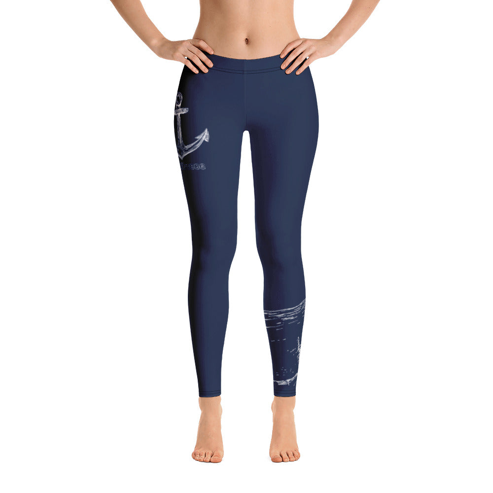 Lake Simcoe Leggings in Navy