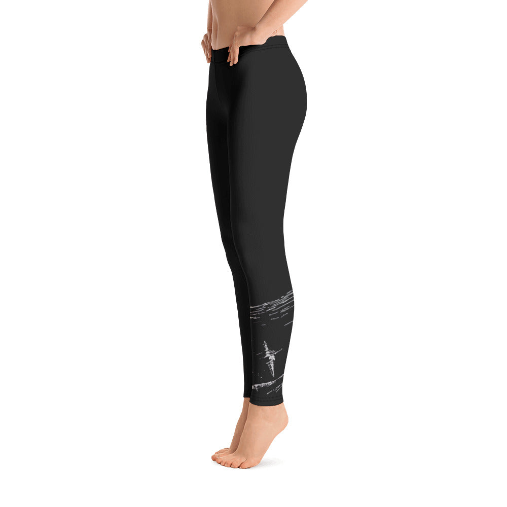 Lake Simcoe Leggings in Black