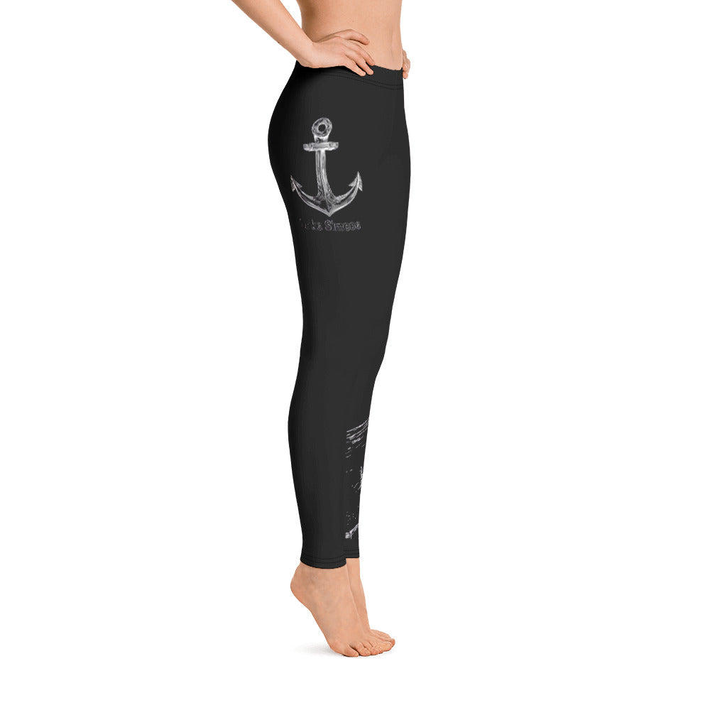 Lake Simcoe Leggings in Black