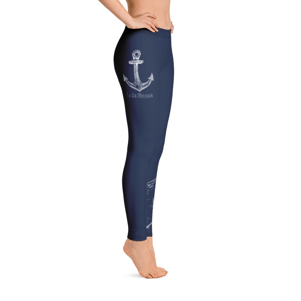 Lake Simcoe Leggings in Navy