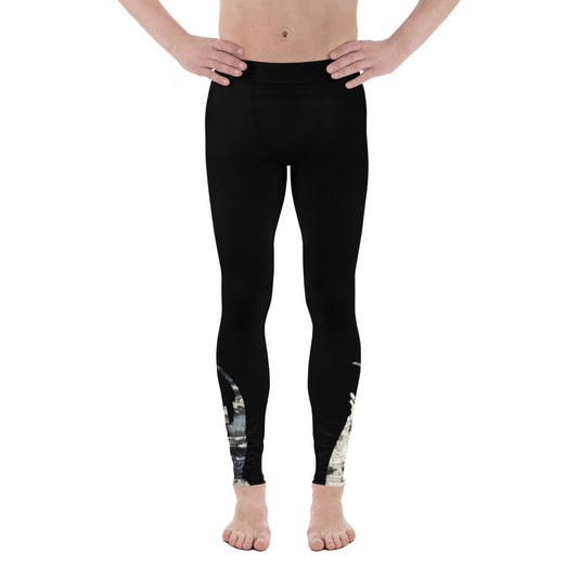 Lux II Men's Leggings in Black