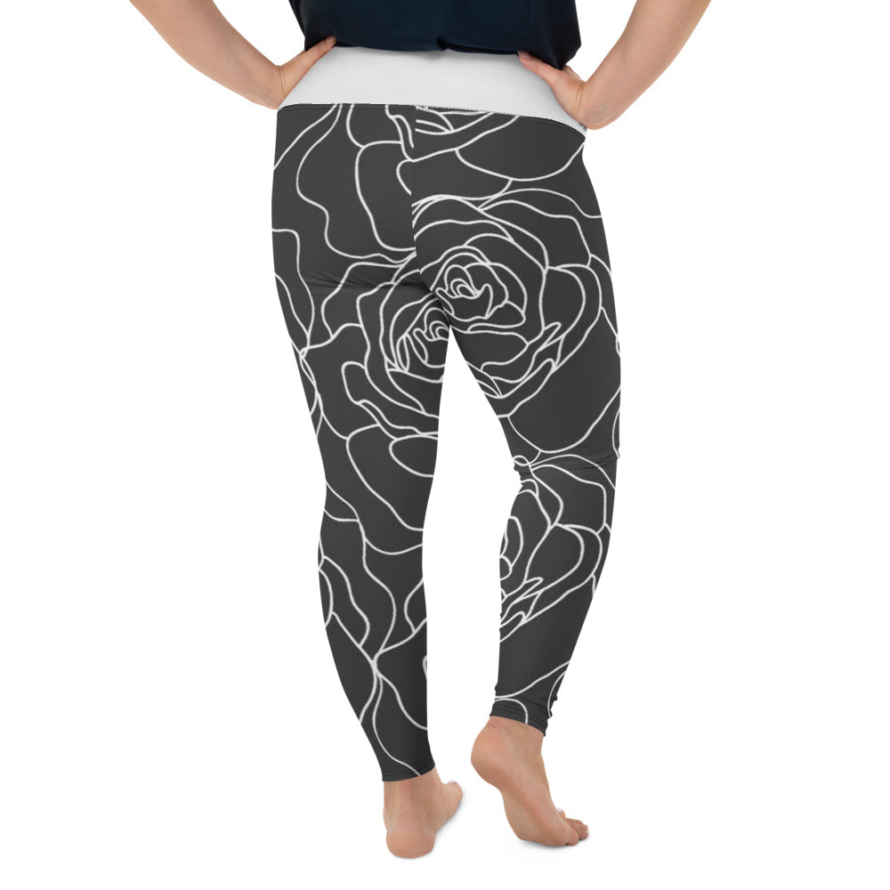 Rose ll Plus Size Leggings