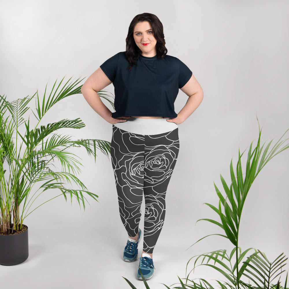 Rose ll Plus Size Leggings