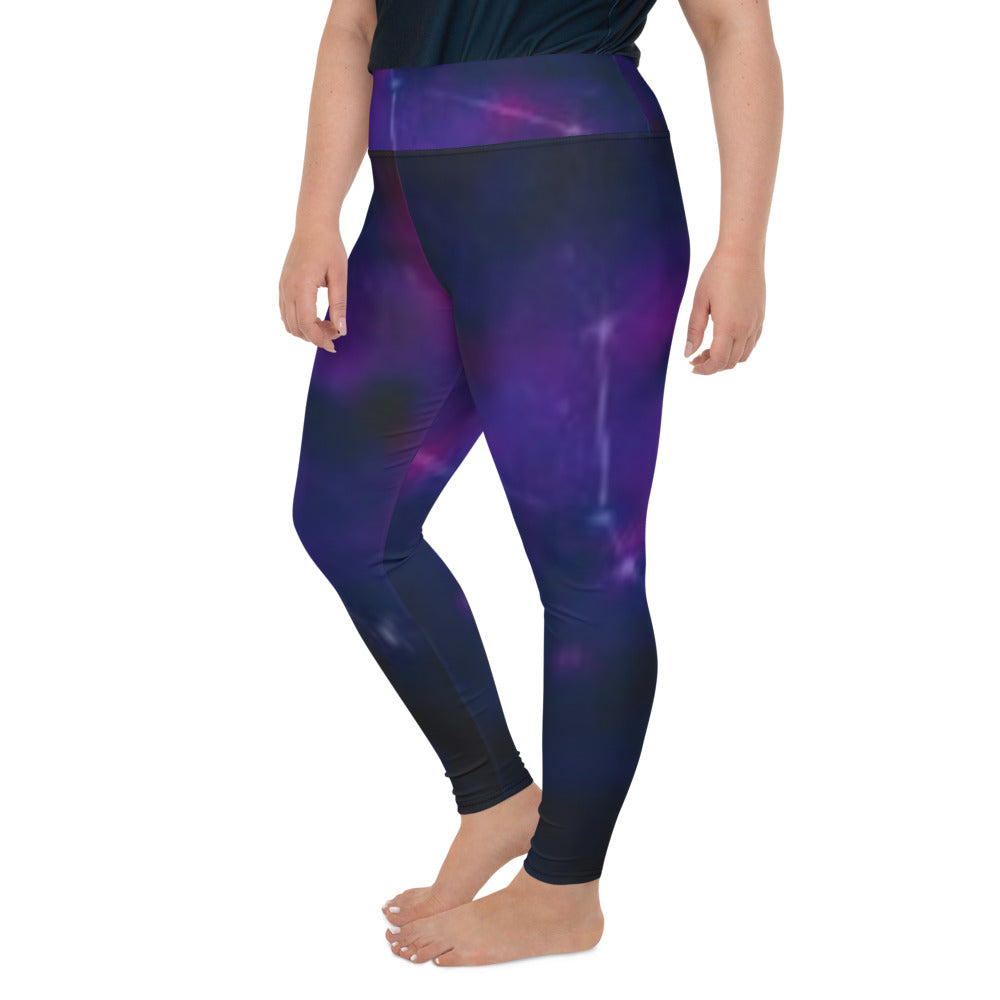 Cancer Constellation Plus Size Leggings