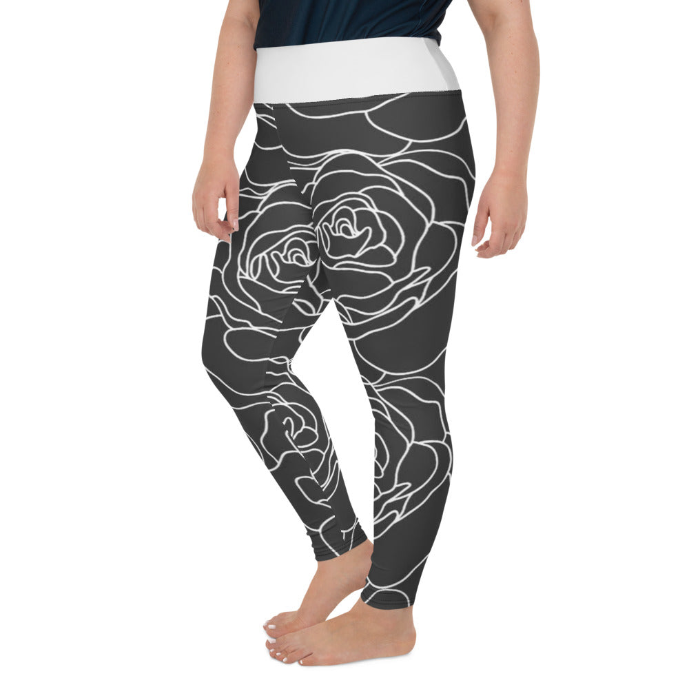 Rose ll Plus Size Leggings