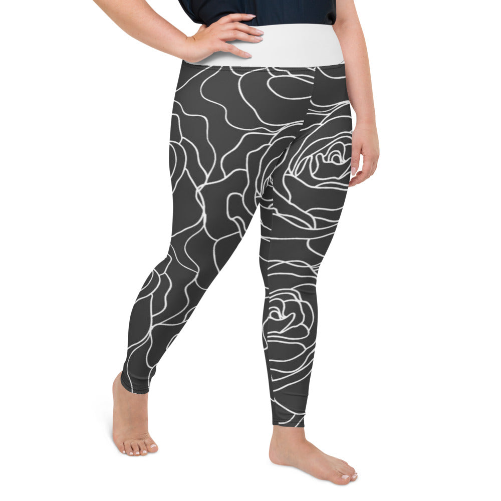 Rose ll Plus Size Leggings