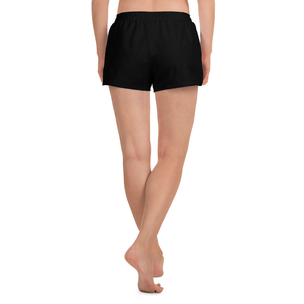 BWA Women's Athletic Short Shorts Bloom Within Abstract ll