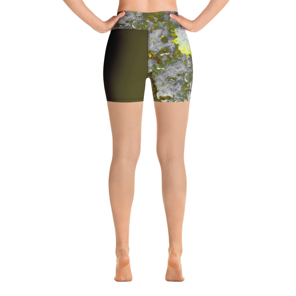 Bloom Within V Yoga Shorts