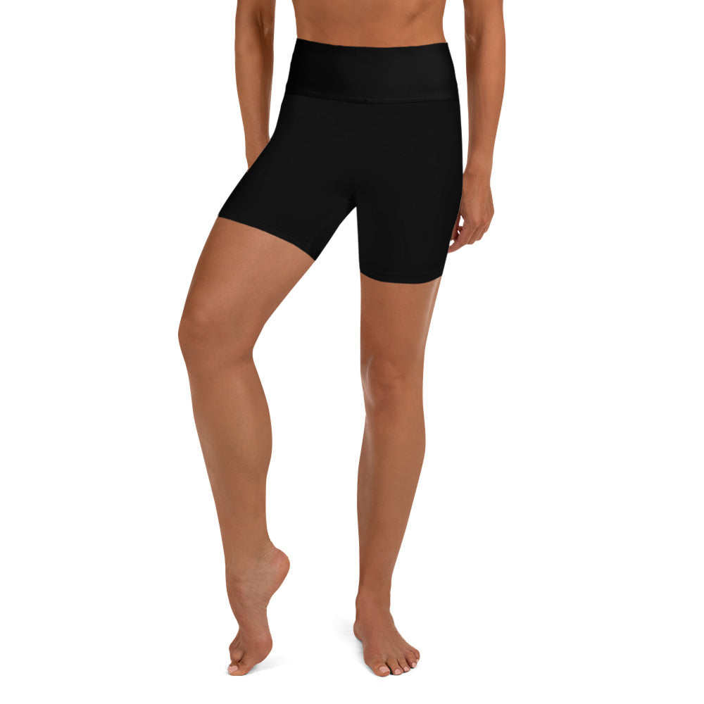 ICONIC Black Yoga Shorts