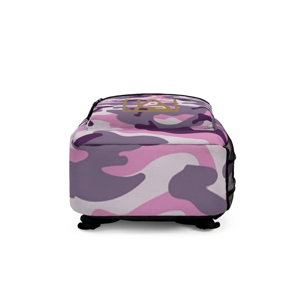 Pink camo 2024 backpack purse